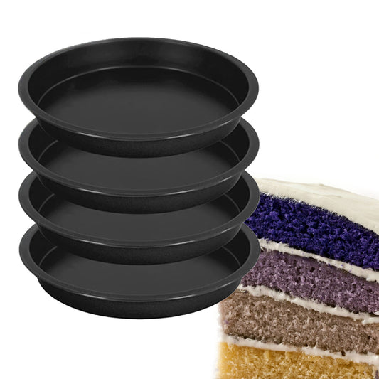4 Layer Cake Set Non Stick Ideal For Ombre & Rainbow Cake Designs