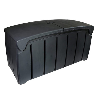 322 Litre Extra Large Outdoor Garden Weather Proof Storage Box With Butterfly Lid