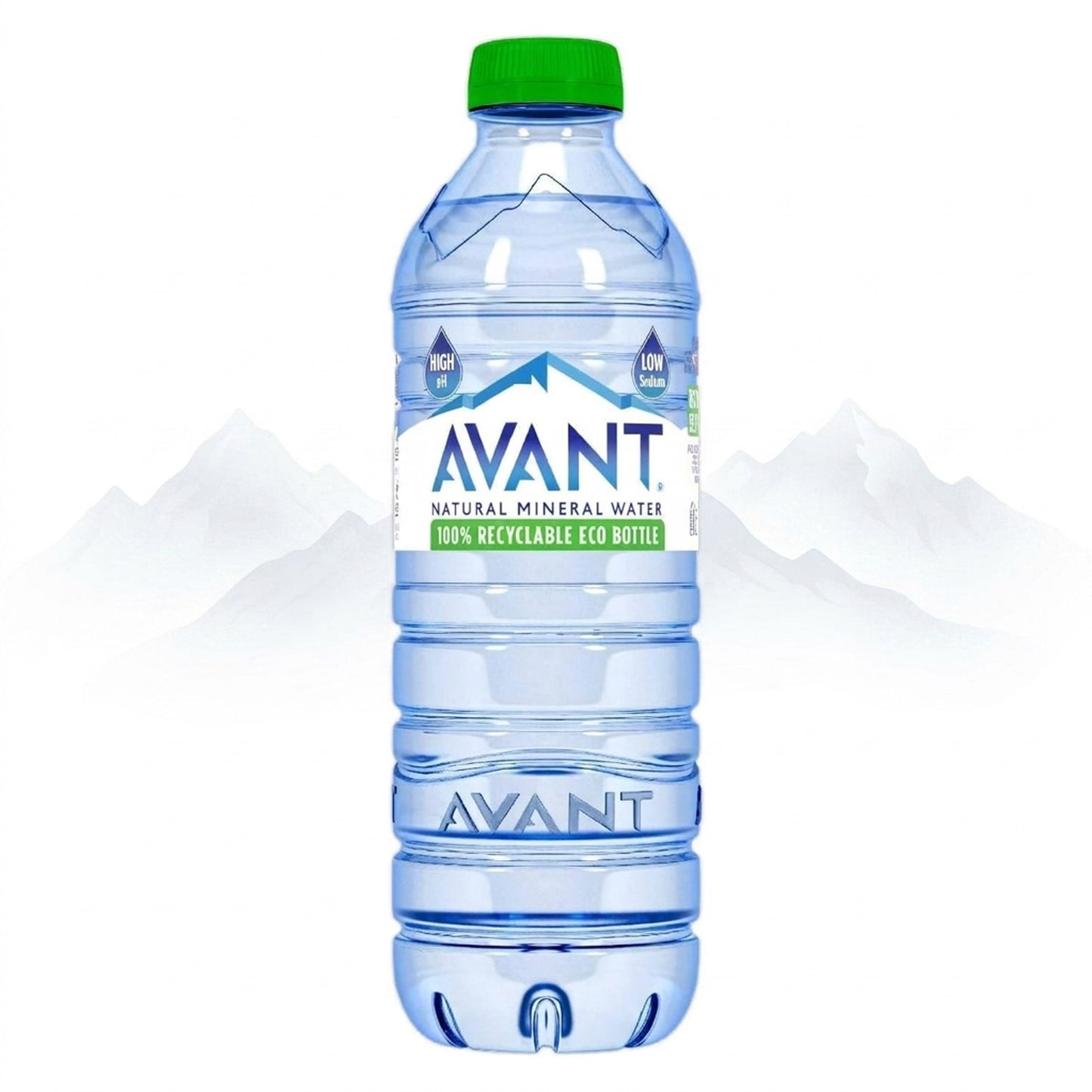500ml Longer Lasting Hydrating Natural Still Mineral Water High pH Low Sodium Grab & Go With Screwcap