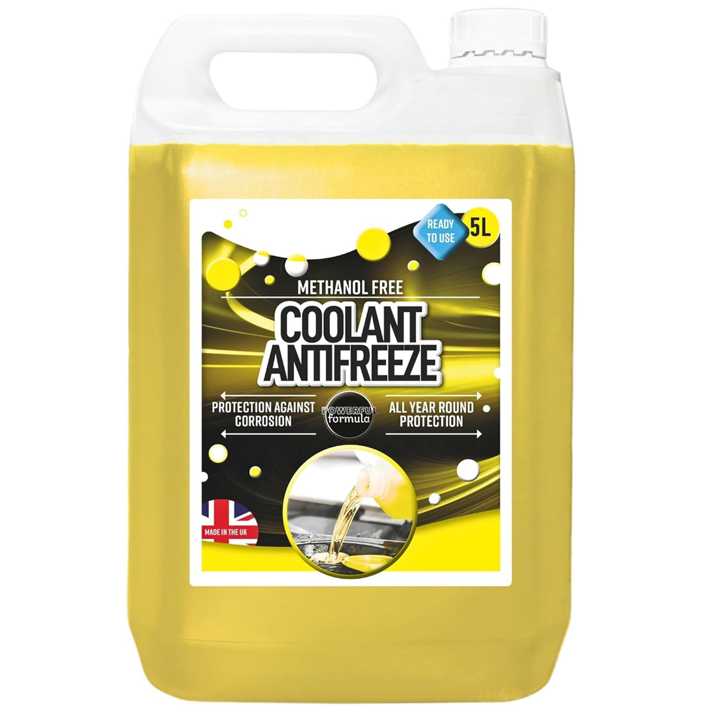 5L Coolant Antifreeze Engine Protection Powerful Formula Ready To Use