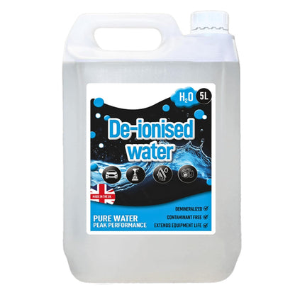 5L Deionised Distilled Water Peak Performance Extends Equipment Life