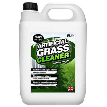 5 Litre Ready To Use Artificial Grass Cleaner Designed To Control Mould & Algae