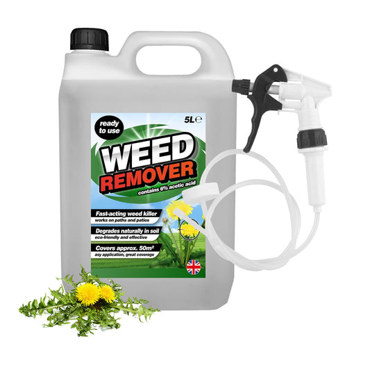 5 Litre Fast Acting Ready To Use Weed Remover With Long Hose Trigger