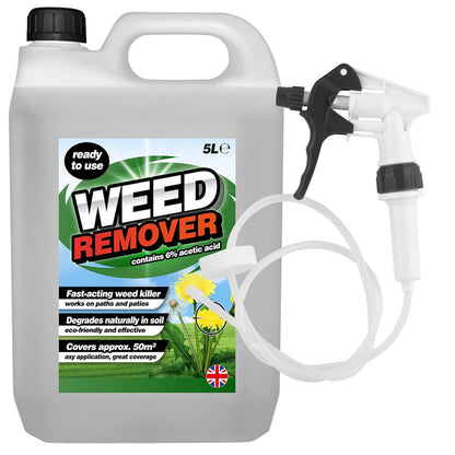 5 Litre Fast Acting Ready To Use Weed Remover With Long Hose Trigger
