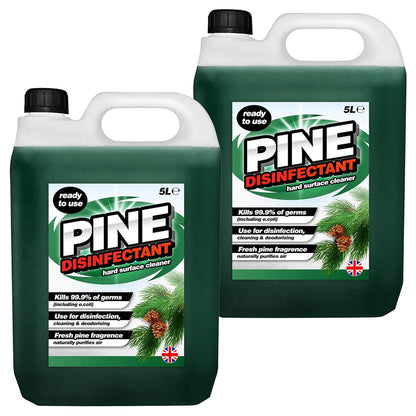 5 Litre Pine Disinfectant Suitable For All Hard Surfaces Cleaner & Deodoriser Naturally Purifies Air