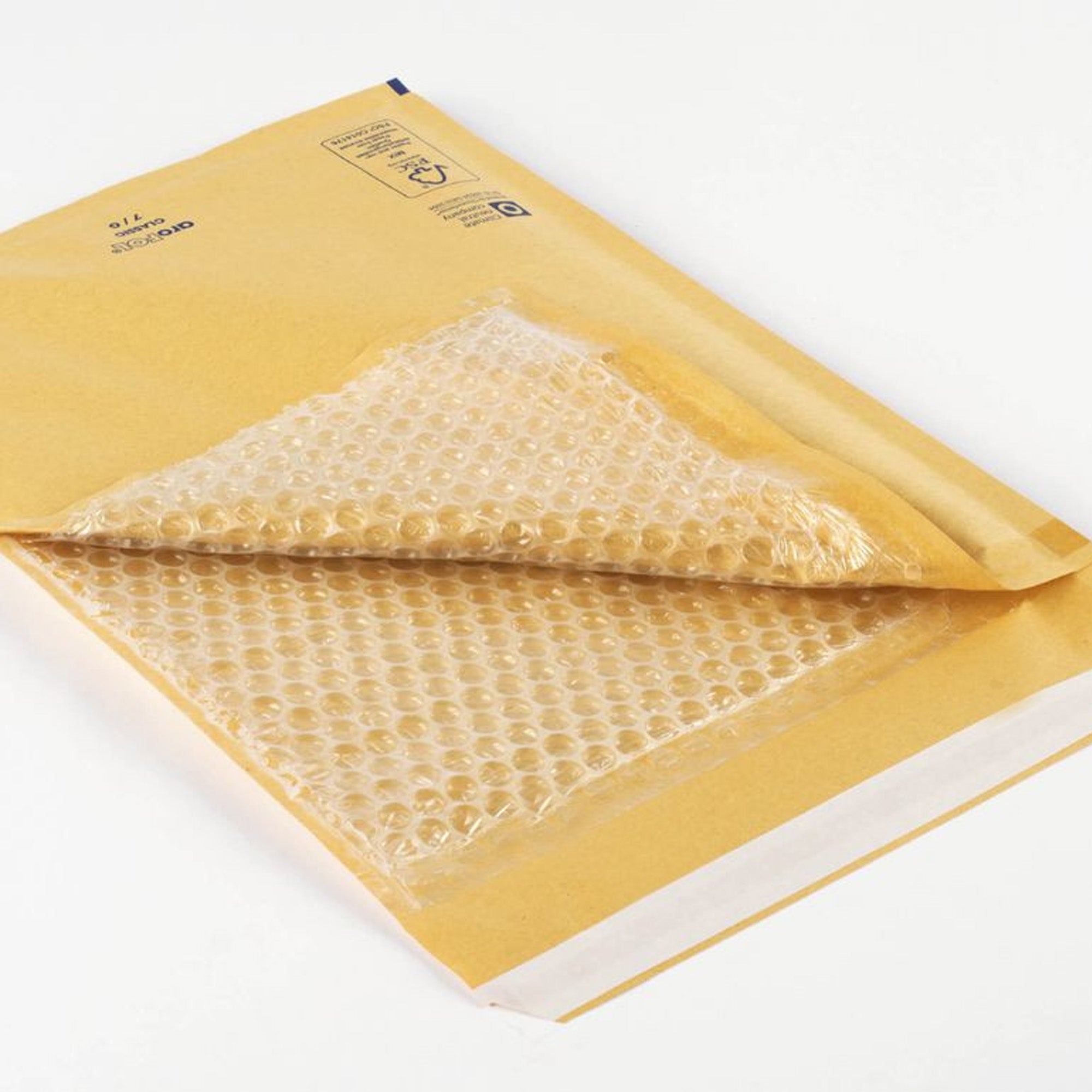 50 Pack Dihl Gold Yellow Padded Bubble Envelopes - Assorted Sizes A000 B00 C0 D1 E2 F3 G4 - Bulk