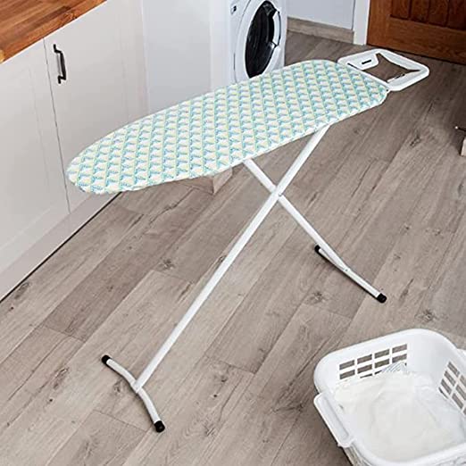 Strong Compact Ironing Board With Locking Legs & Adjustable Height Positions