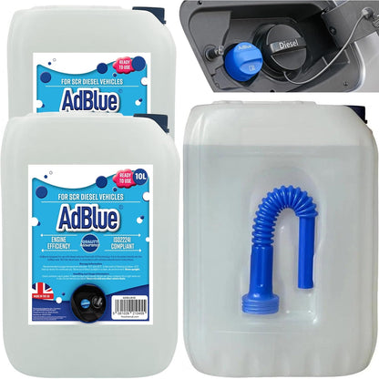 AdBlue Makes & Models Complete With Easy To Pour Spout Preventing Spills