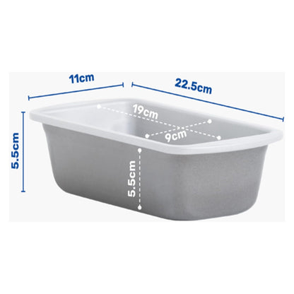 Deep Non-Stick Rectangular Air Fryer Baking Tin For Baking & Roasting