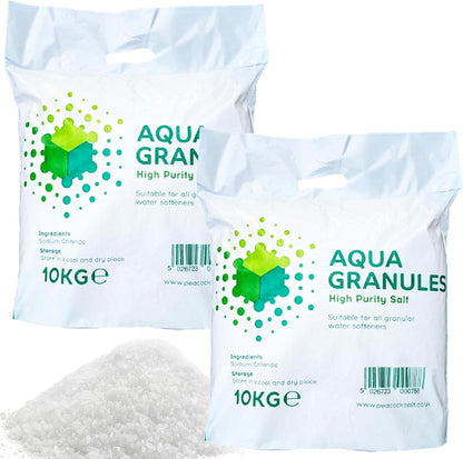 Easy To Use 10kg Granular Salt Water Softeners High Purity Reduces Limescale
