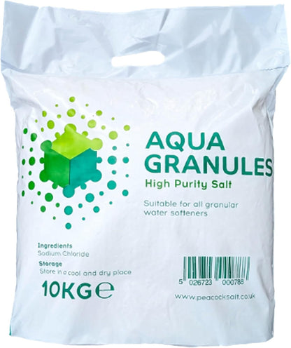 Easy To Use 10kg Granular Salt Water Softeners High Purity Reduces Limescale