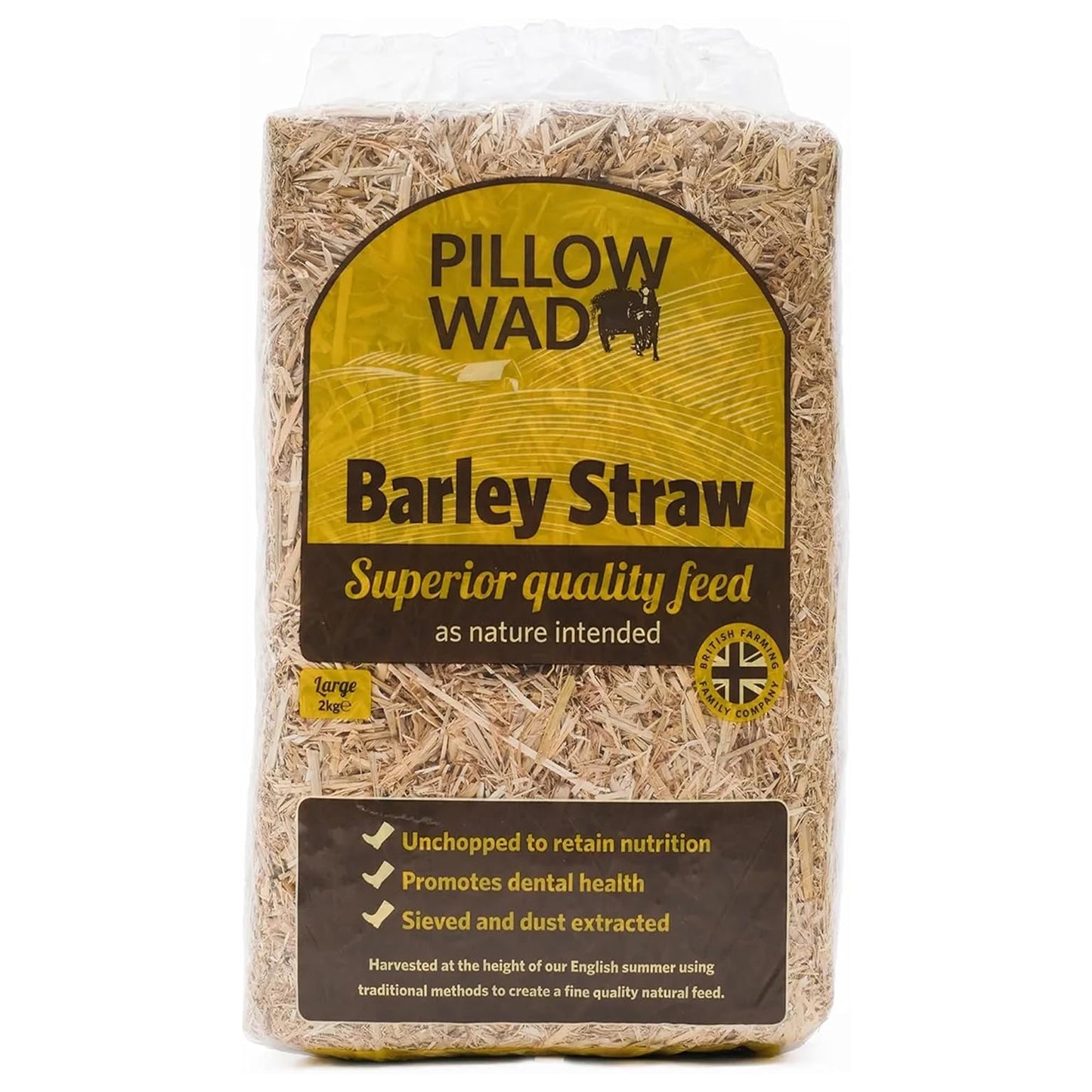 Un-Chopped Soft Barley Straw Bedding For Animals Retains Nutrition Ideal For Chickens, Rabbits & Tortoise