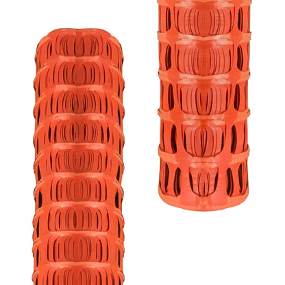 Temporary Orange 50m Mesh Barrier Fencing Safety Net On a Roll For Construction Sites