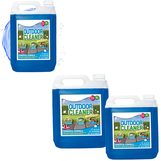 5 Litre Ready To Use Outdoor Cleaner For Paths, Patios, Driveways, Greenhouses, Flowerpots, & Various Surfaces