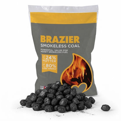 Brazier Smokeless Coal Fuel Multi Purpose Home Heating Fuel