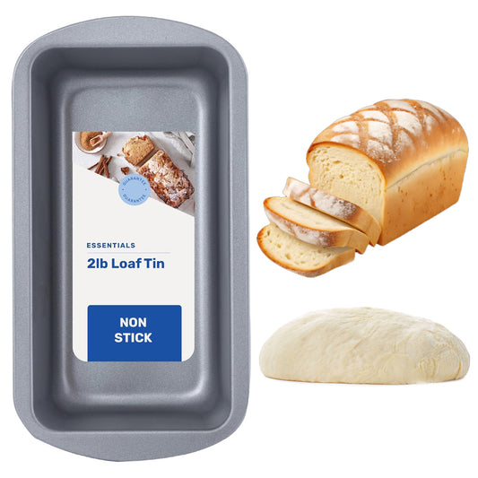 2lb Rectangular Bread Loaf Oven Tin Non-Stick Fridge & Freezer Safe
