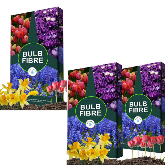 20L Bulb Fibre Compost Perfect For Tulips, Daffodils, Hyacinths & Crocus With Improved Water Retention