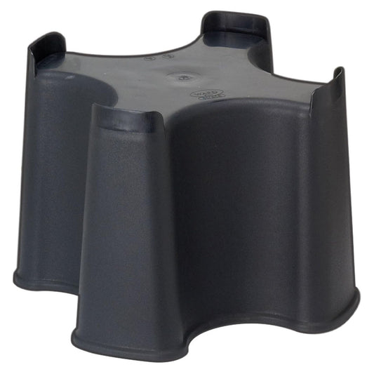 Weather Resistant Black Slimline Water Butt Stand For 100L Rainwater Collectors