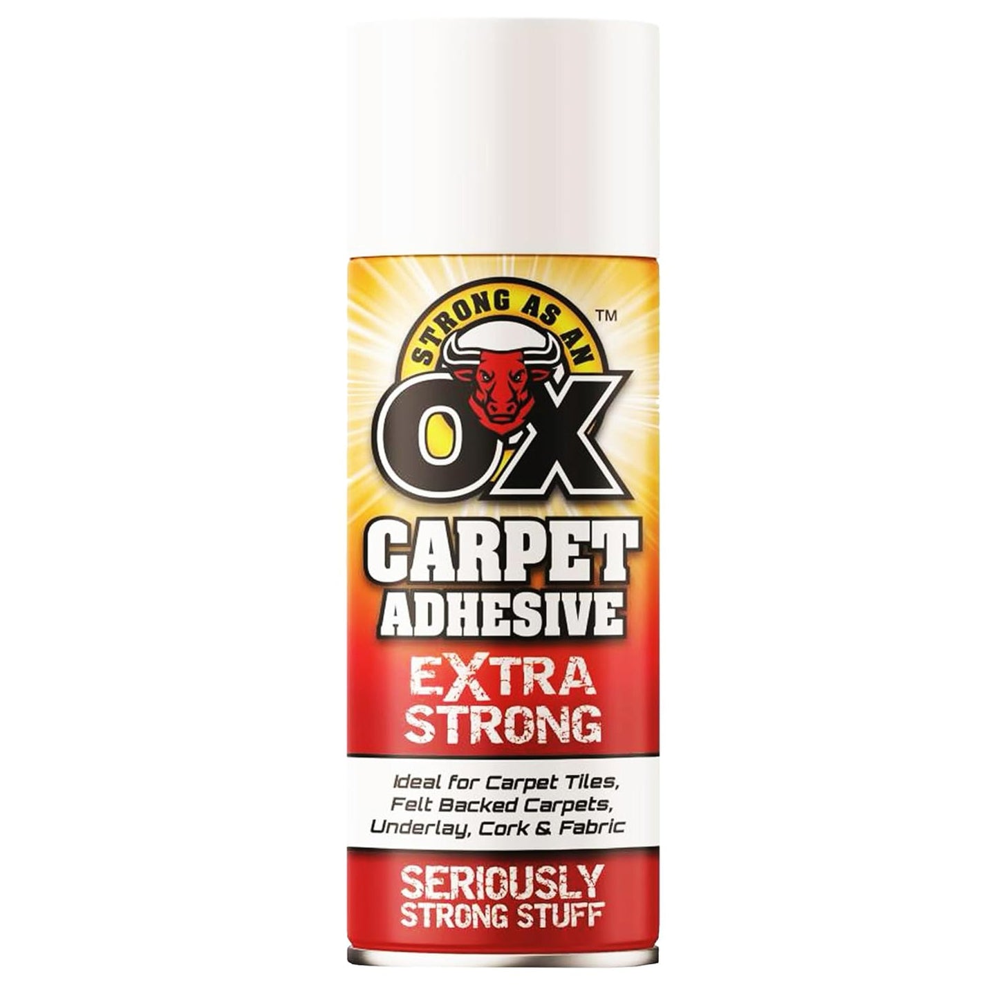 Extra Strong As An Ox Multipurpose 500ml Carpet Adhesive Contact Glue