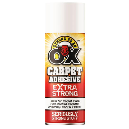 Extra Strong As An Ox Multipurpose 500ml Carpet Adhesive Contact Glue
