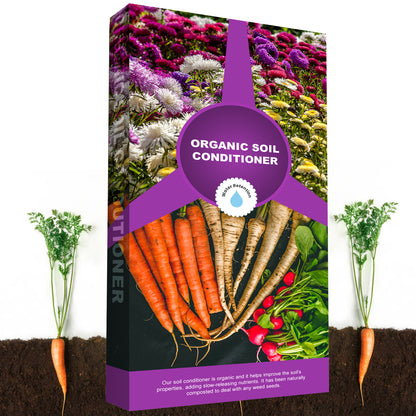 60L Organic Soil Conditioner Compost Bags Ideal For Planting, Flower Beds, Sowing Baskets & Tubs