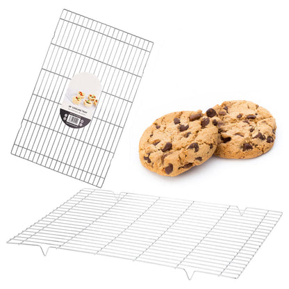 Chrome Plated 18" Extra Large Cooling Rack Ideal For Cakes & Cookies