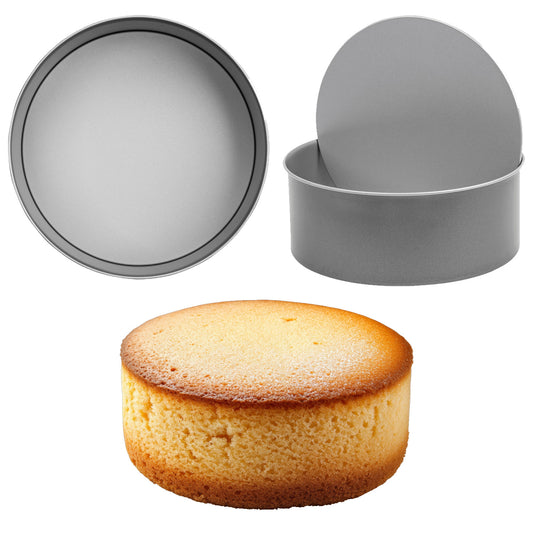 Oven Safe Non-Stick 23cm Loose Base Deep Cake Tin For Baking Cakes