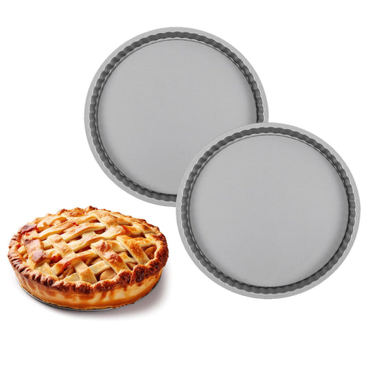 Non-Stick Round Quiche Flan Tin (23.5cm) Ideal For Sweet & Savoury Bakes