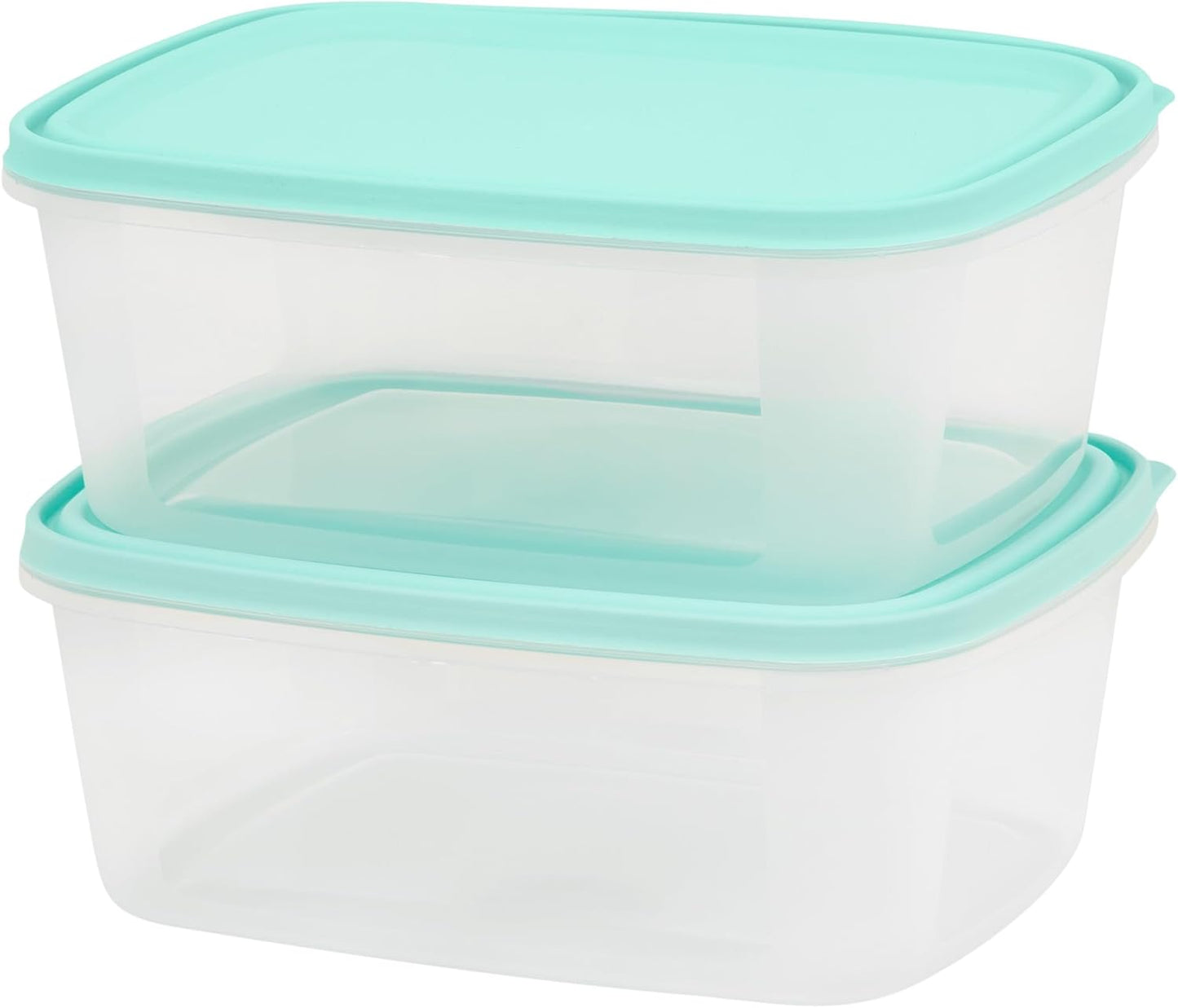 Microwave & Freezer Safe Reusable Plastic Food Storage Container Boxes Complete With Airtight Lids