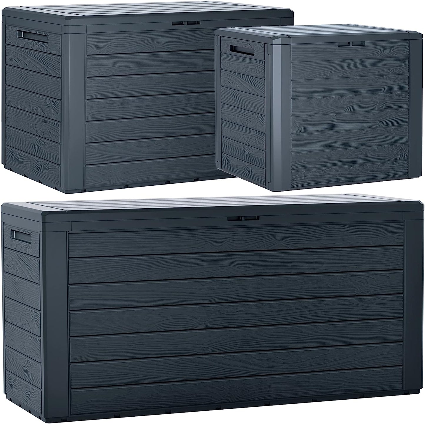 Selection Of Multipurpose Outdoor Garden Furniture Storage Boxes
