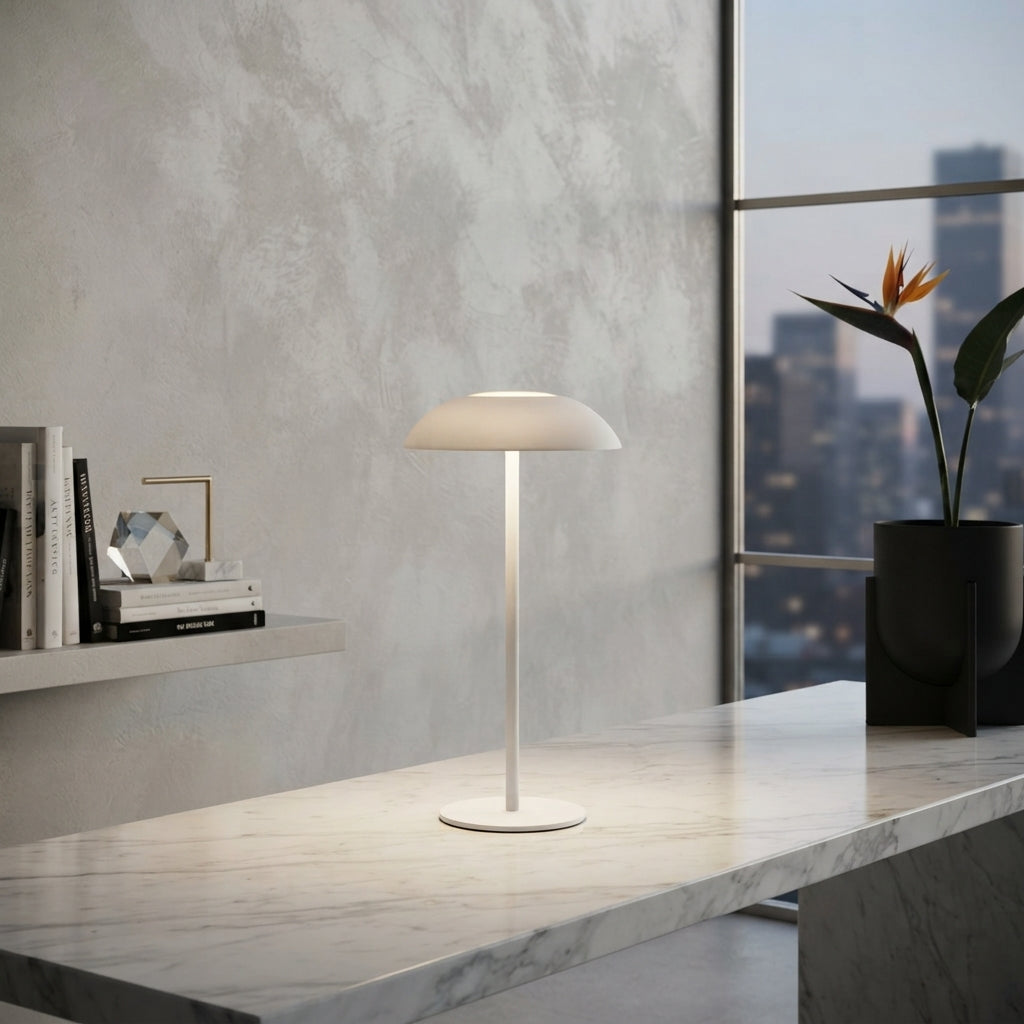 Verona LED Table Lamp Outdoor Patio Light Modern Wireless Design