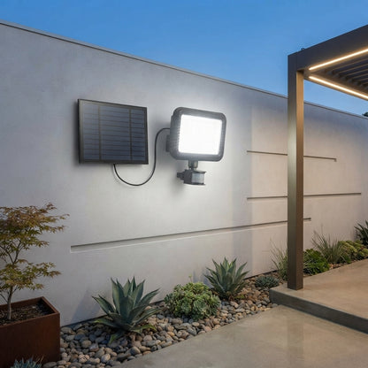 Solar PIR Millennium 1000L Super Bright Floodlight Motion Activated