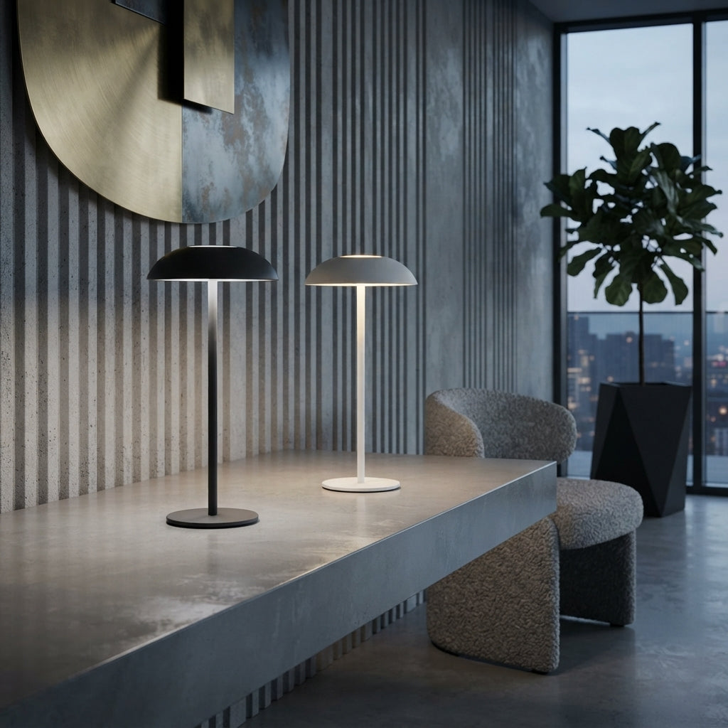 Verona LED Table Lamp Outdoor Patio Light Modern Wireless Design