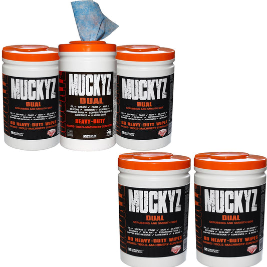 Heavy Duty Hand & Surface Scrub Wipes Ideal For Machinery Tools Perfect For Removing Grease & Muck