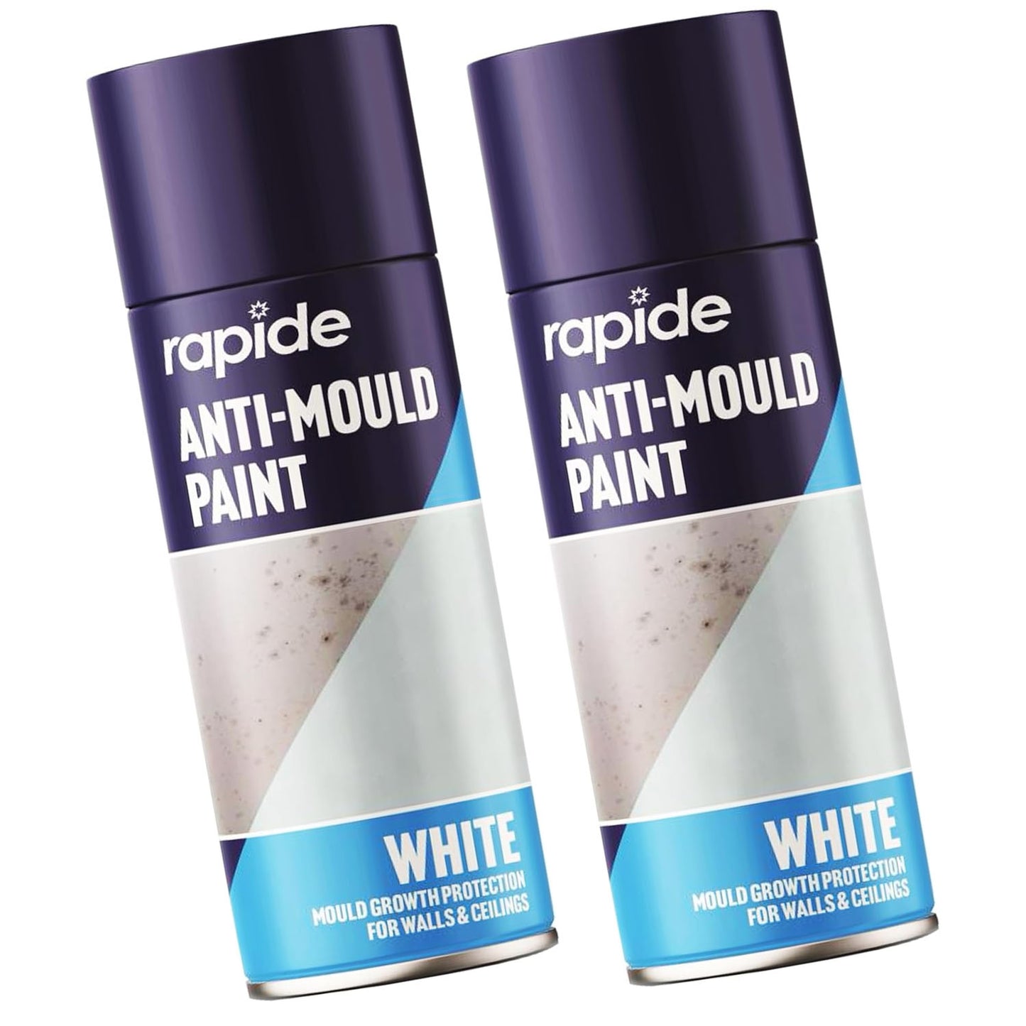 400ml Anti Mould Paint White Mould Growth Protection For Walls & Ceilings