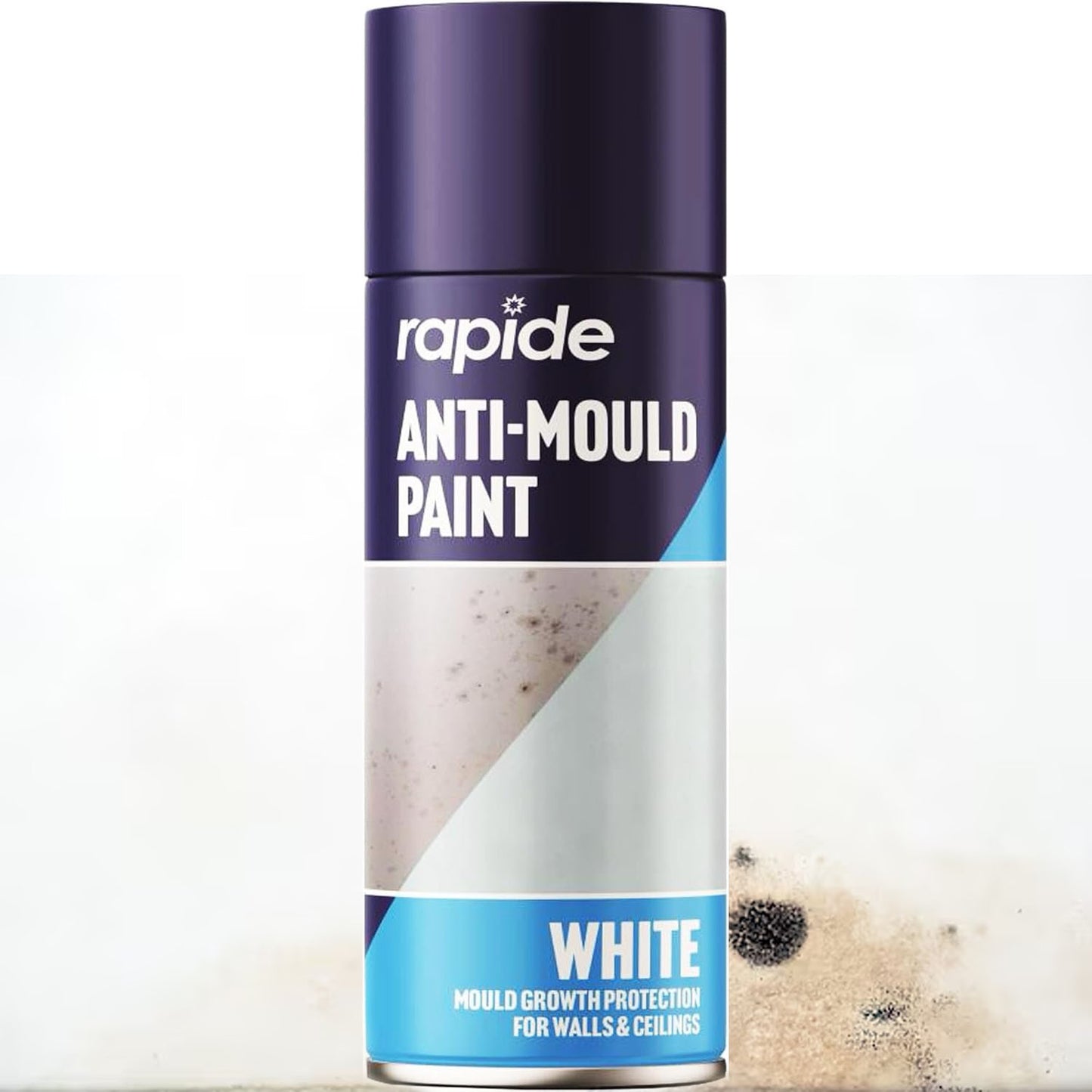 400ml Anti Mould Paint White Mould Growth Protection For Walls & Ceilings