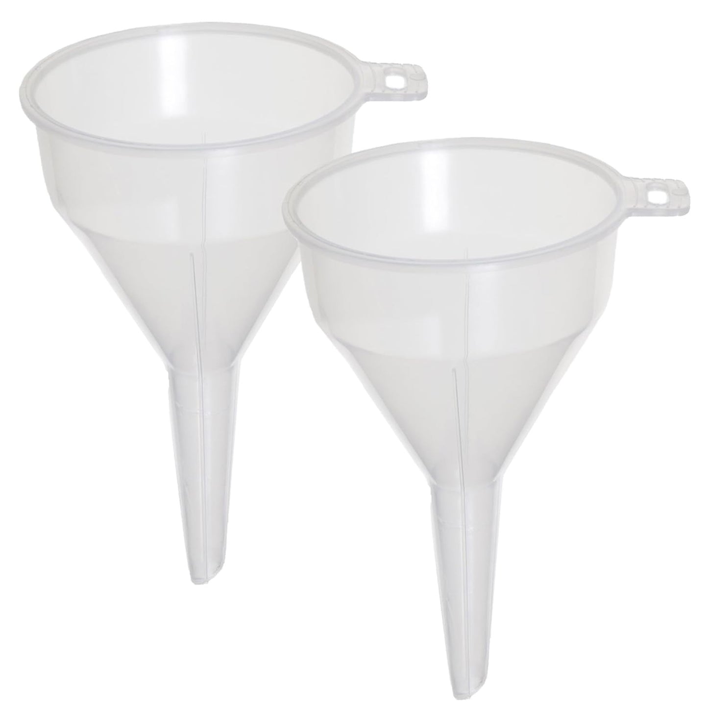 Clear Plastic Home Kitchen Food Grade Funnels Ideal For Filling Bottles