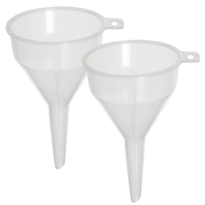 Clear Plastic Home Kitchen Food Grade Funnels Ideal For Filling Bottles
