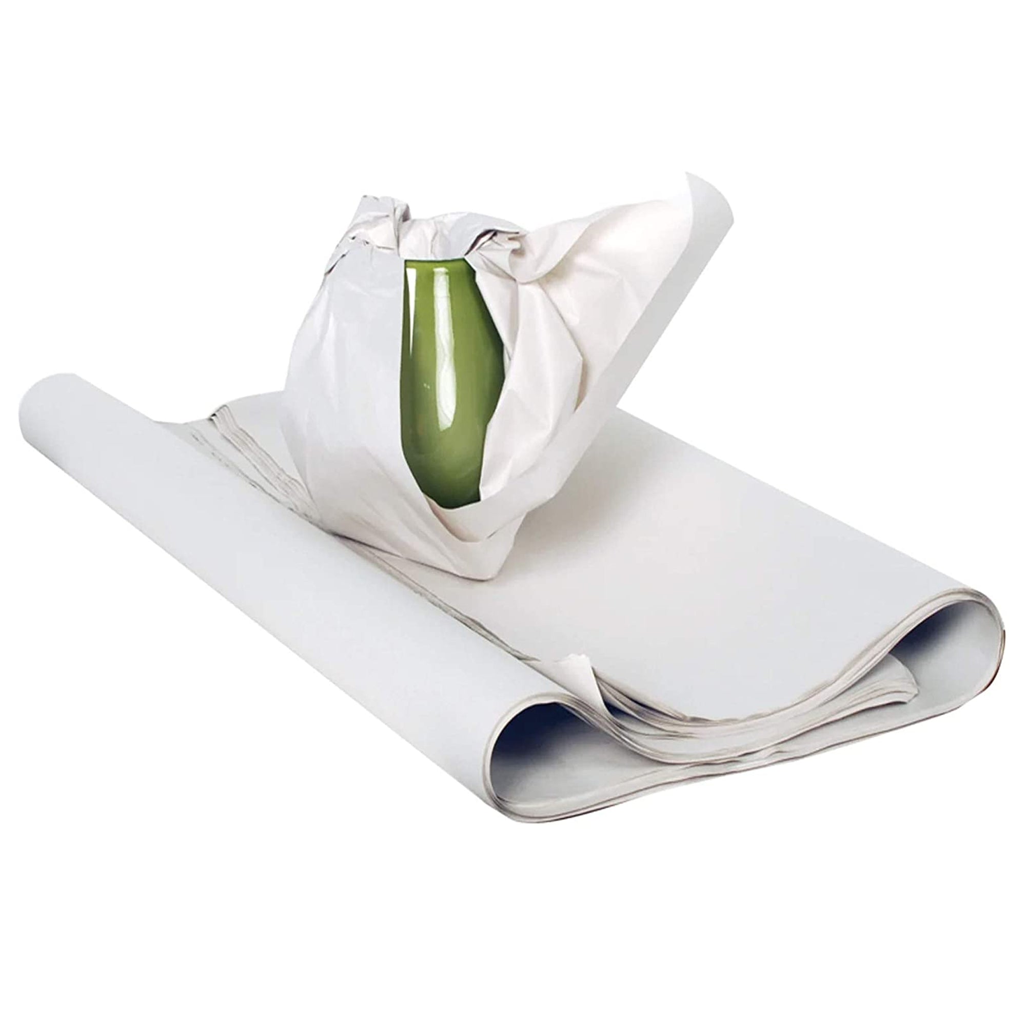 Large Moving Packing Paper | 30.5x17 Inch Unprinted Newsprint | 250 Sheets For Wrapping Fragile Items