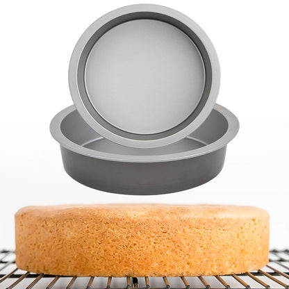 Deep Baking Pan 23cm Sandwich Tin With Loose Base Freezer & Dishwasher Safe