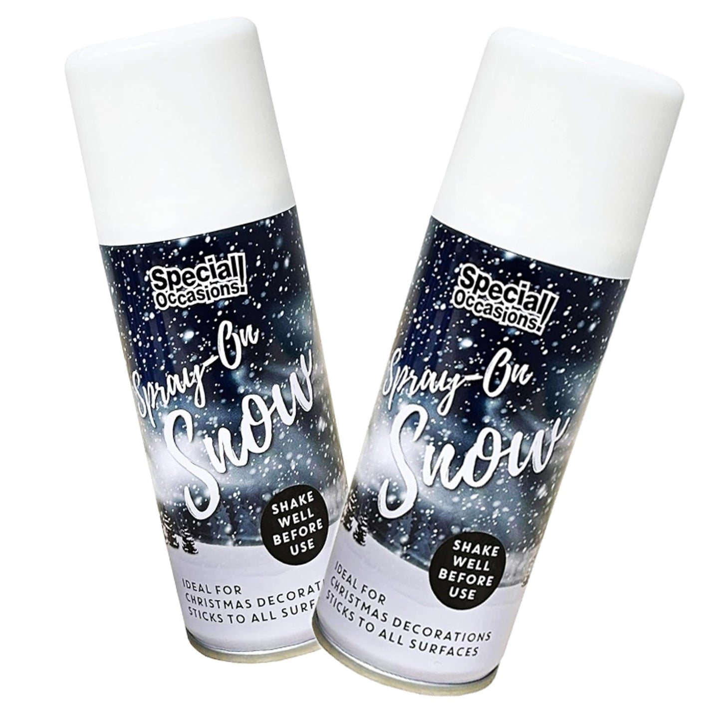 200ml Spray On Artificial Snow Perfect For Christmas Trees & Decorations