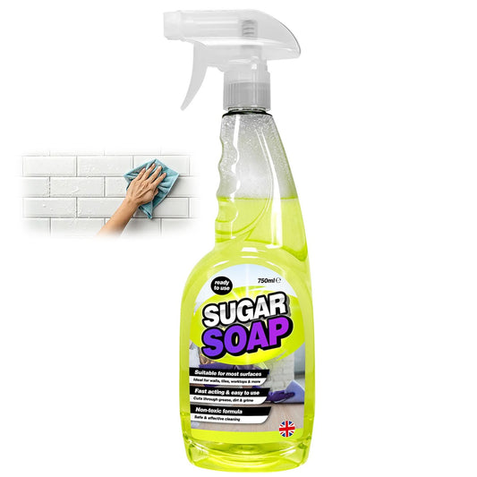 750ml Ready To Use Sugar Soap Fast Acting Easy To Use Ideal For Walls & Tiles