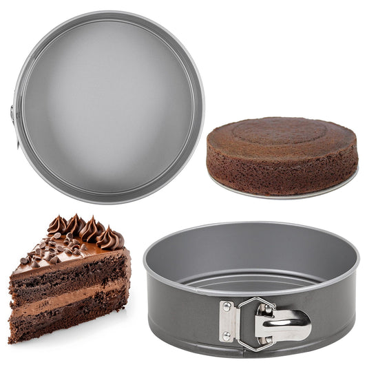Round 9" Non-Stick 22cm Springform Cake Pan Perfect For Pies & Cakes