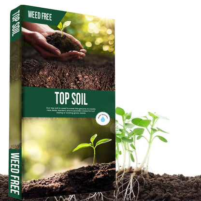 35L Top Soil Soil Bag With Essential Nutrients Perfect For Gardening, Lawn Dressing, Pots & Planters