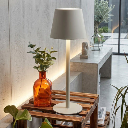 Rechargeable Table Lantern – Modern Cordless LED Lamp with 3 Touch-Control