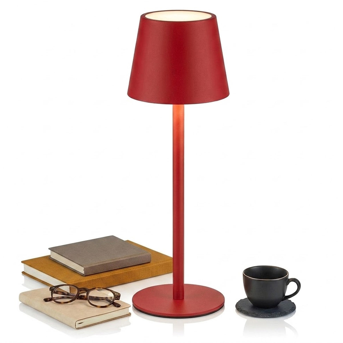 Rechargeable Table Lantern – Modern Cordless LED Lamp with 3 Touch-Control