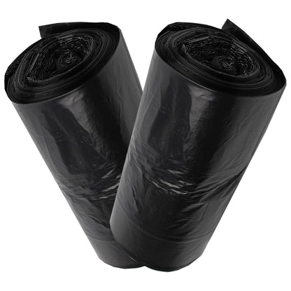 Black Large Capacity 240L Wheelie Refuse Sacks For Outdoor Bins