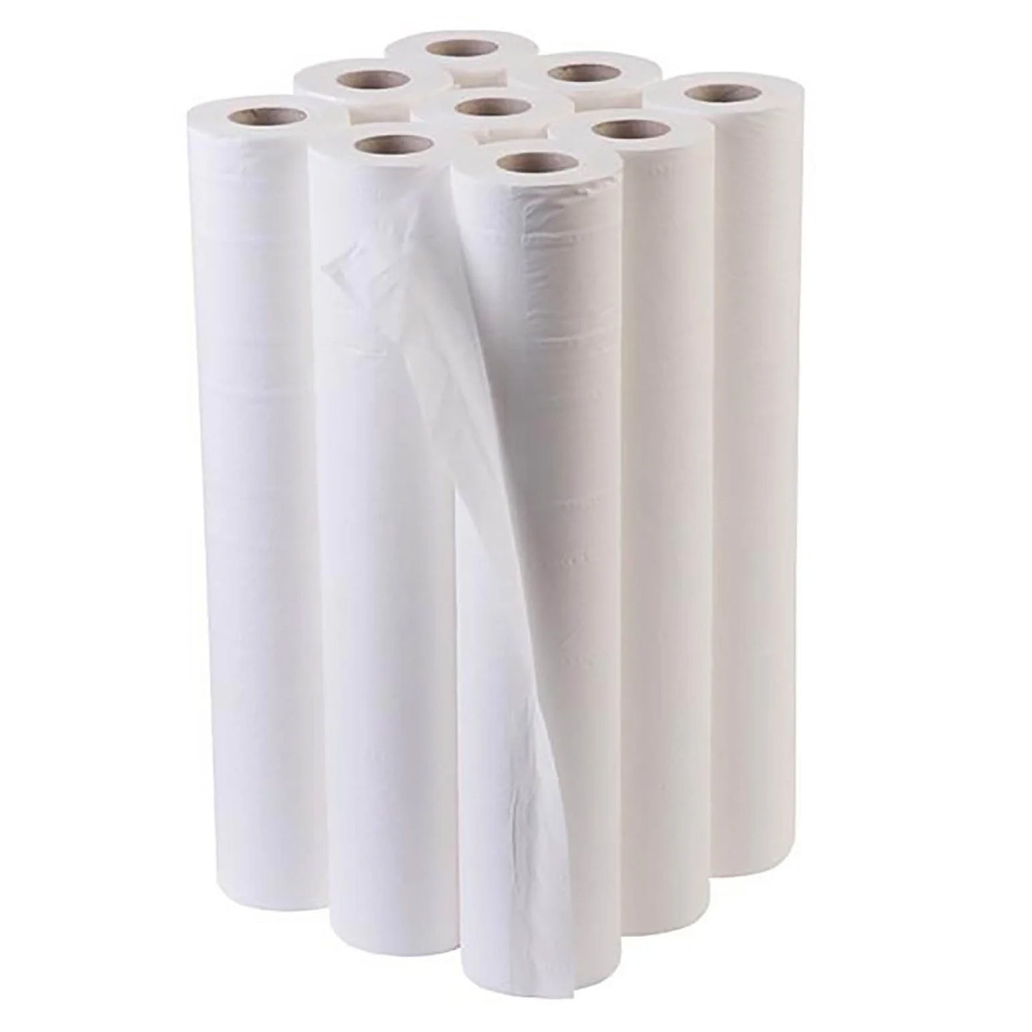 Large White 20" x 40m Hygiene Coach Rolls For Beauty Salons & Massage Tables