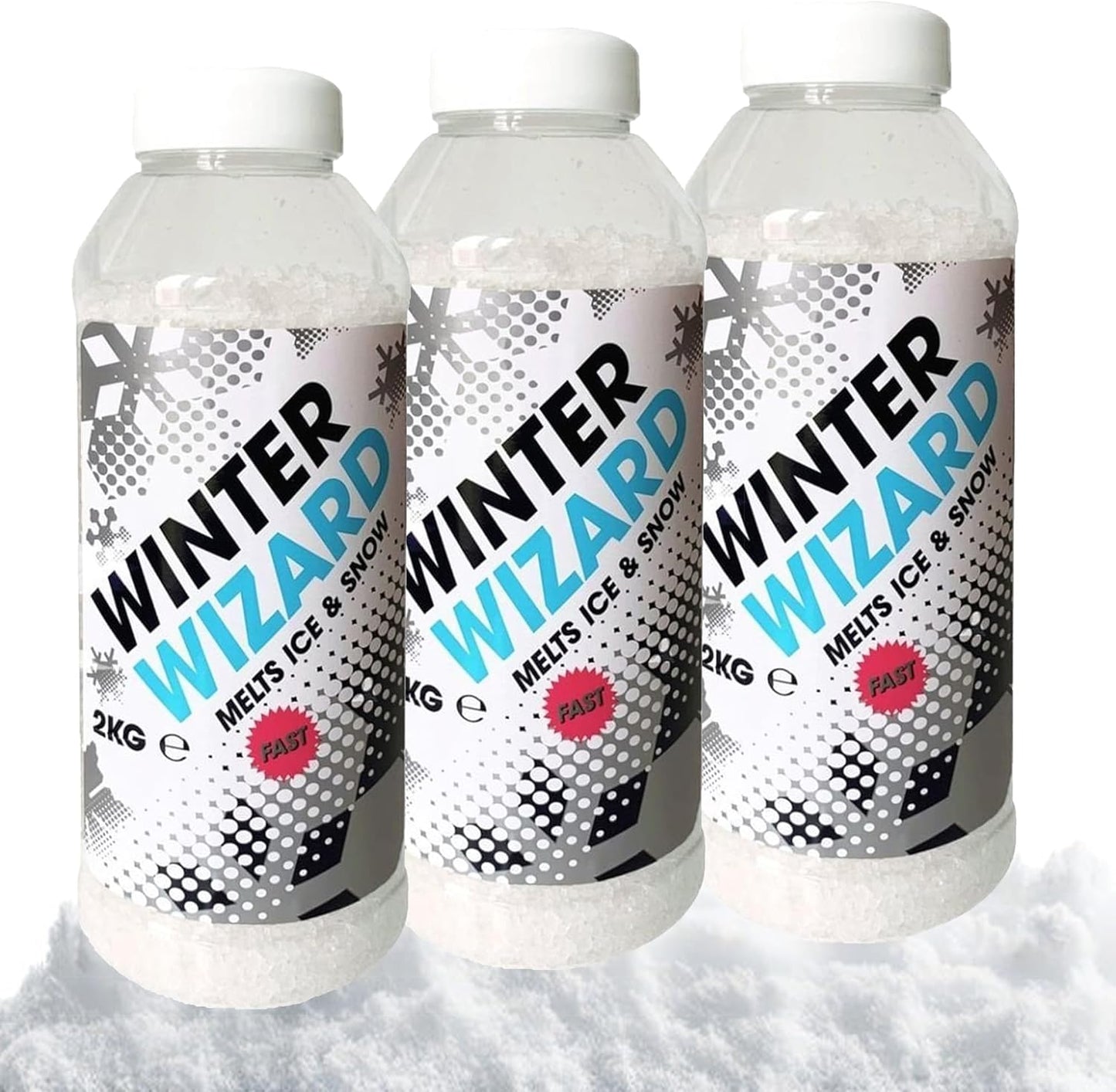 2kg Winter Wizard Melts Ice & Snow Ideal For Roads & Paths
