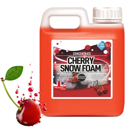1L Super Thick Concentrated Cherry Snow Foam Extremely Powerful Pre Wash Solution